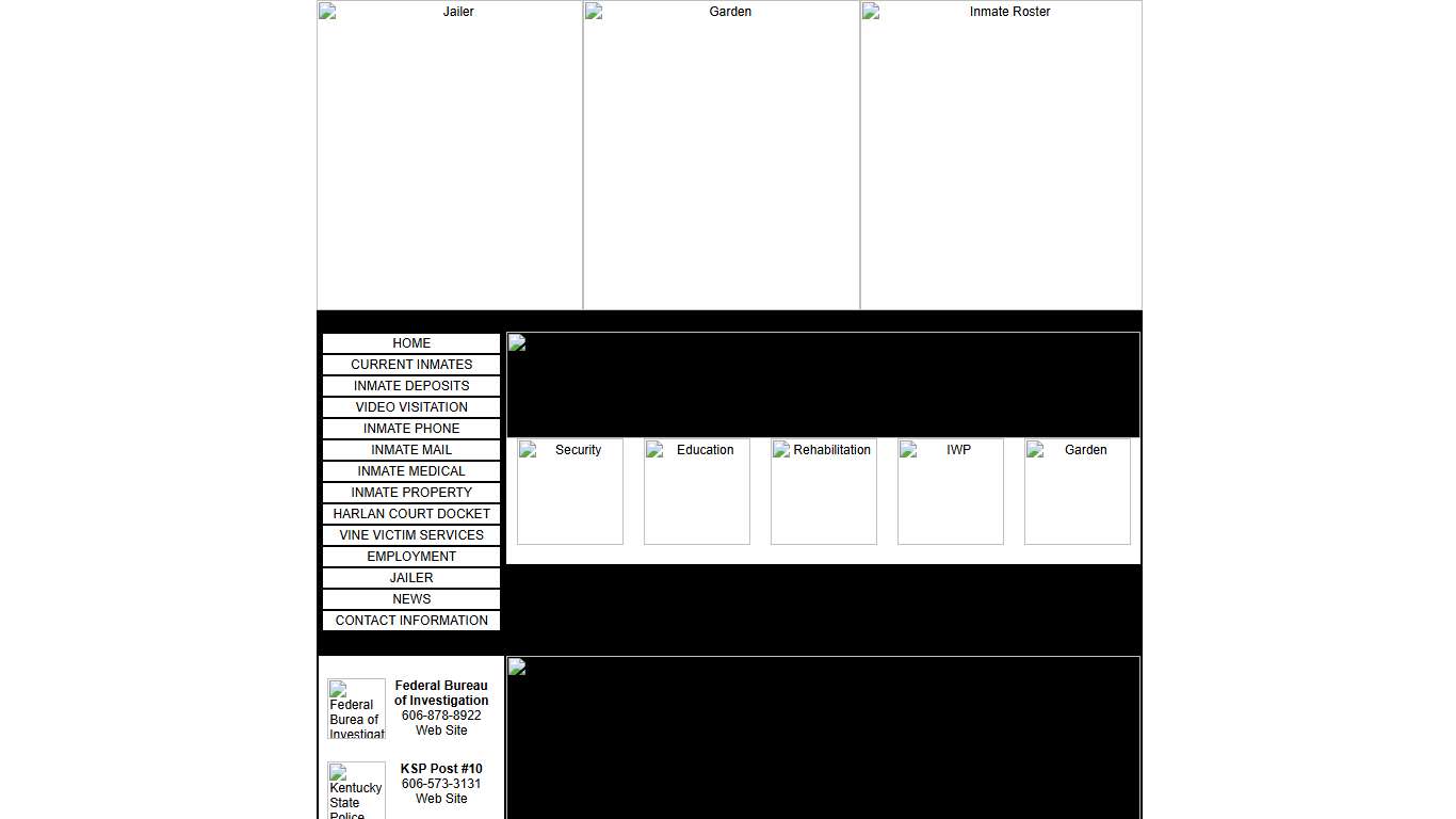 Welcome to the Harlan County Detention Center